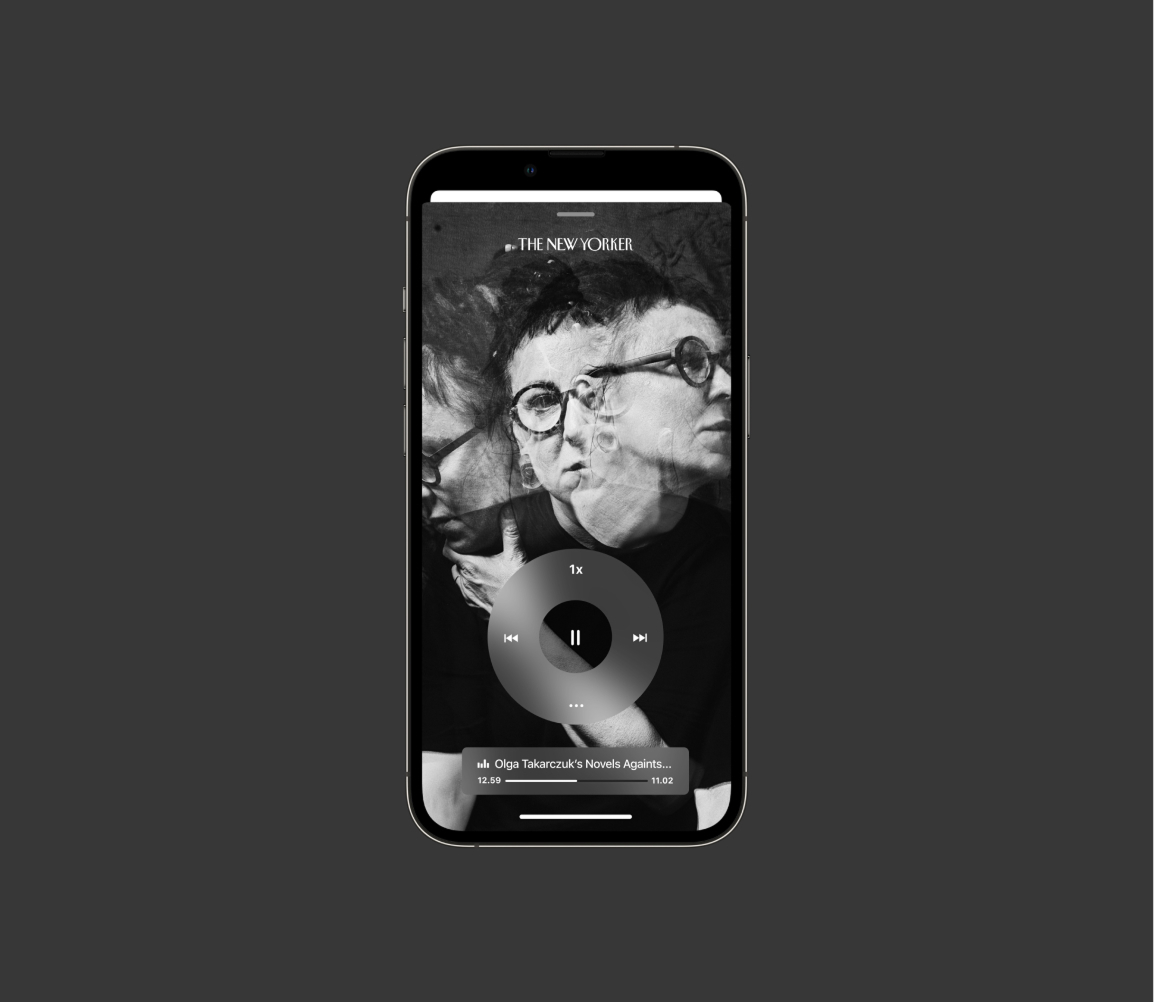 Digital iPod Audio Player Concept